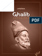 GHALIB Explained - Rekhta
