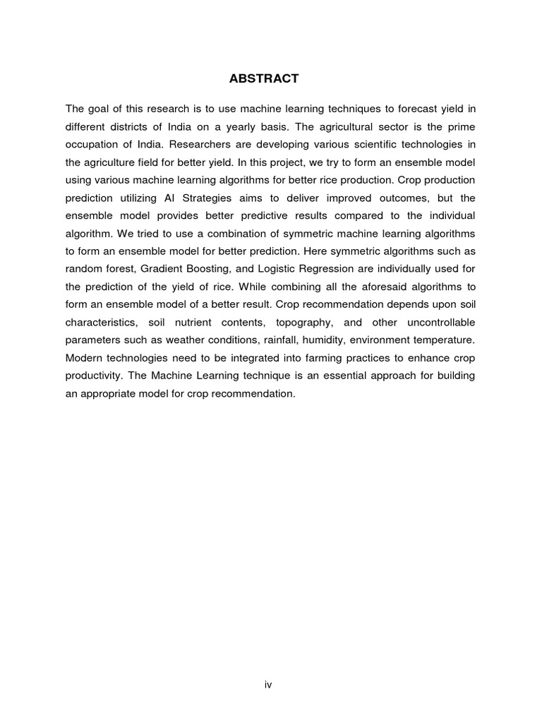 Tellicorp An Ensemble Model To Predict Crop Using Machine Learning ...