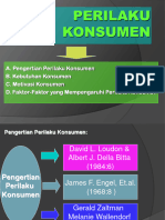 Konsep Dasar Perilaku Konsumen