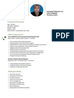 Green Black Simple Software Engineer CV