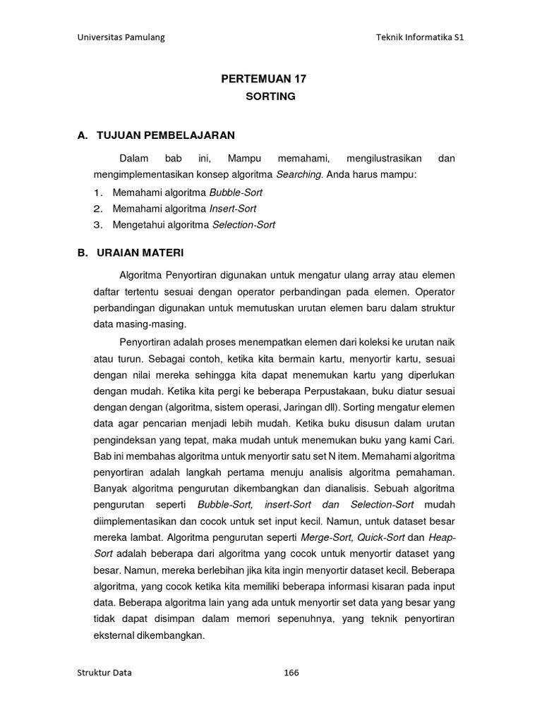 Tpl0113 Struktur Data-20 | PDF | Metode & Bahan Ajar | Komputer