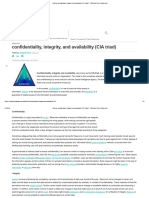 What Is Confidentiality, Integrity, and Availability (CIA Triad) - Definition From