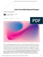 Understanding The Cross Site Request Forgery (CSRF) Attack - by Grzegorz Piechnik - Medium