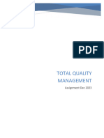 Total Quality Management Dec-2023