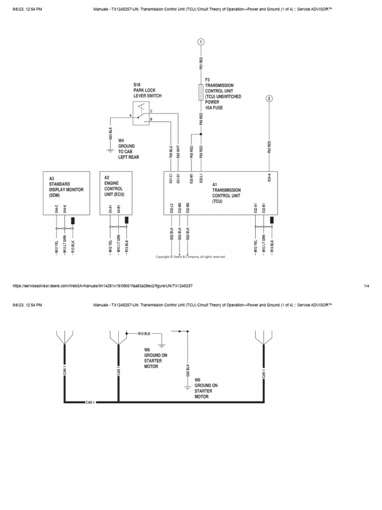 Manuals TX1245257UN_ Transmission Control Unit (TCU) Circuit Theory