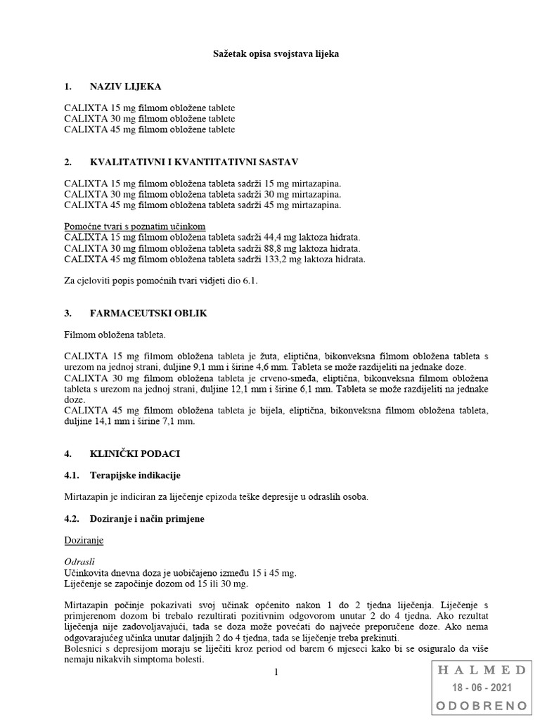 Calixta SPC | PDF