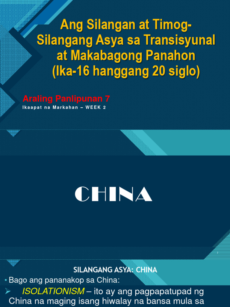 2nd yugto china at opium war shortened pdf