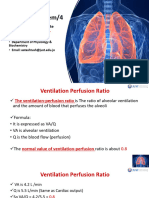 Respiratory System/4: Ventilation Perfusion Rate
