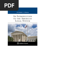 An Introduction To The American Legal System (Aspen Paralegal) (John M Scheb, Hemant Sharma)