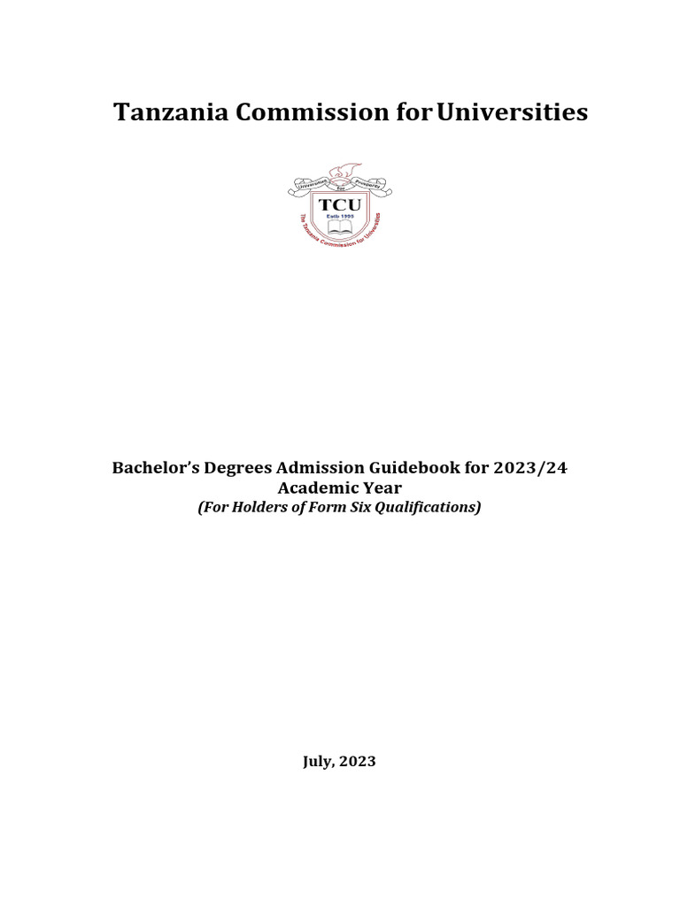 Admission Guidebook 2023 - 24 | PDF | Doctor Of Medicine | Academic Degree