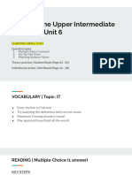 IELTS Online Upper Intermediate - Unit 6