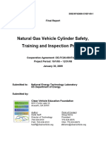 Natural Gas Vehicle Cylinder Safety