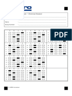 Test Answer - Try Out Chemical Analyst