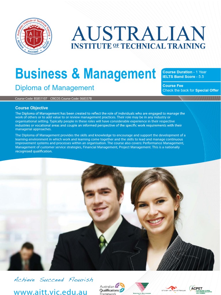 Diploma of Management | PDF | Business