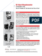 DC Hipot Megohmmeter 2-in-1