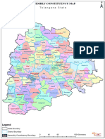 Telangana State Assembly Constituency Map