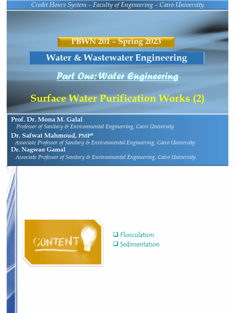 Water Purification PDF