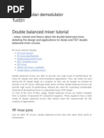 Download Double Balanced Mixer Tutorial by Dewi Puji L SN69400417 doc pdf