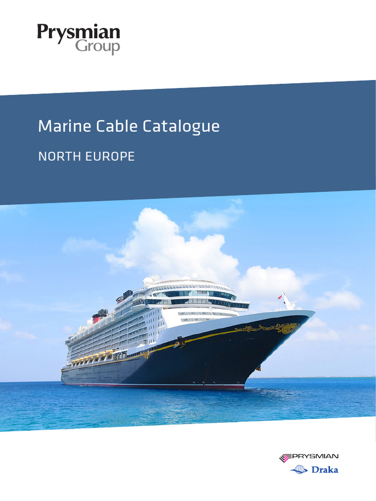 Prysmian-Marine-Cable-Catalogue - North-Europe | PDF | Electrical ...