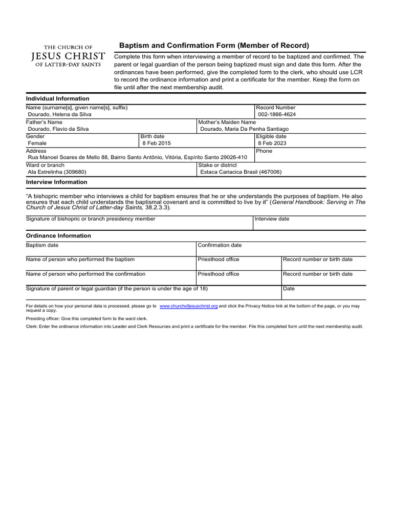 Form print pdf