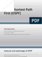 Open Shortest Path First - OSPF - Notes - For - Cs - 5