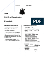 Scots 2004 Chemistry Trials & Solutions