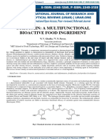 Curcumin: A Multifunctional Bioactive Food Ingredient