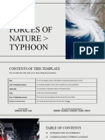 Forces of Nature - Typhoon by Slidesgo