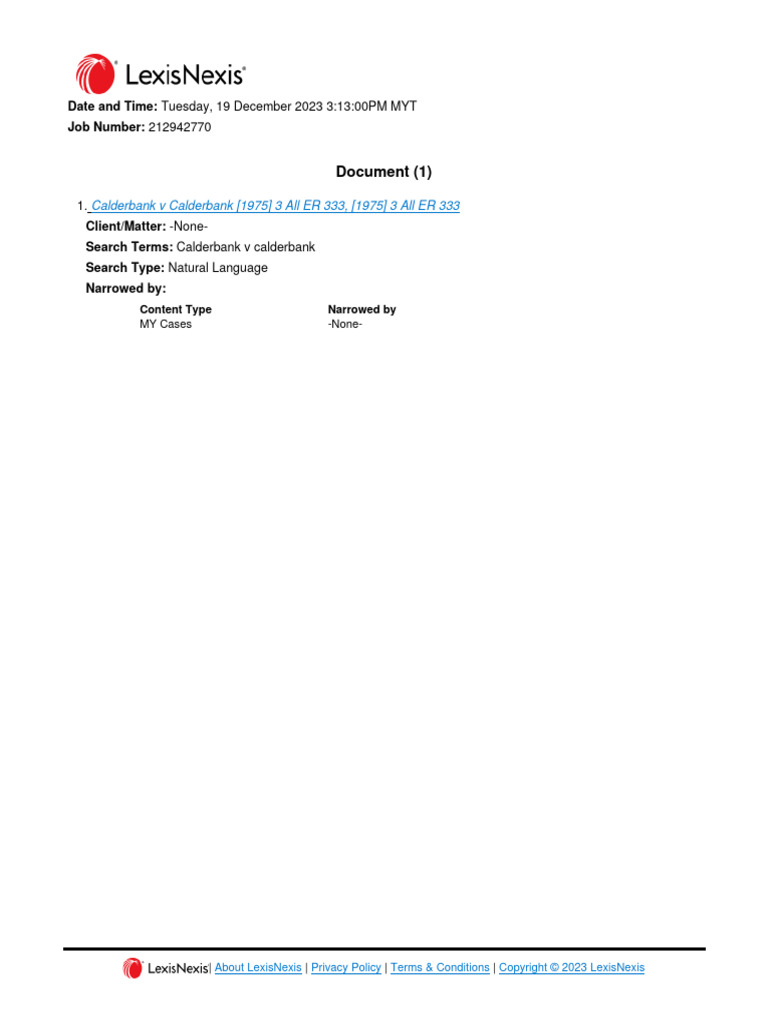 Calderbank V Calderbank (1975) 3 All ER 333, (1975) 3 A PDF