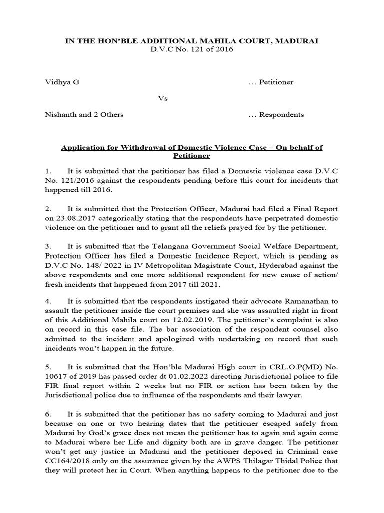 Withdrawal | PDF | Affidavit | Common Law