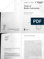 (EL520000) Tools of Radio Astronomy (2004)