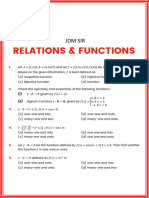 Relations & Functions: JDM Sir