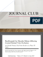 Cruise Study Journal Club