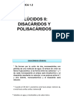Glúcidos. Disacáridos y Polisacáridos 2018-19