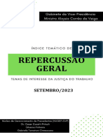 Índice Temático - Setembro - 2023