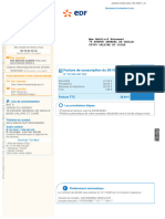 Facture EDF PDF