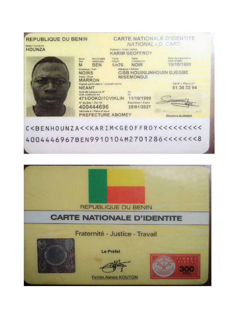 Pièces D'identité | PDF