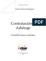Contratación y Arbitraje Contribuciones Recientes