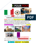 Prospectus Italien Pour Tous 2024