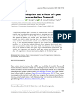 Markowitz Et Al. - 2021 - Tracing The Adoption and Effects of Open Science I