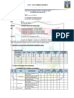 Formato de Informe de Docente Secundaria 2023