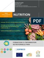 Guide Du Formateur Module Nutrition - 2021