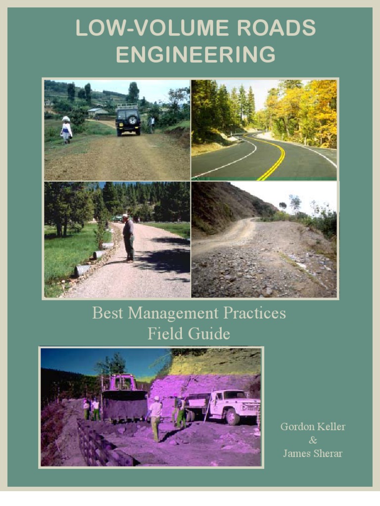 Low Volume Roads Engineering Pdf Road Erosion