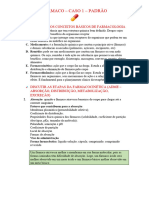 Farmaco - Caso 1 - Padrão: Conhecer Os Conceitos Básicos de Farmacologia