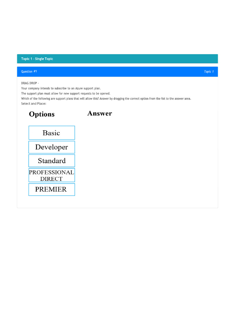AZ-900 Test Prep V4 | PDF | Cloud Computing | Microsoft Azure
