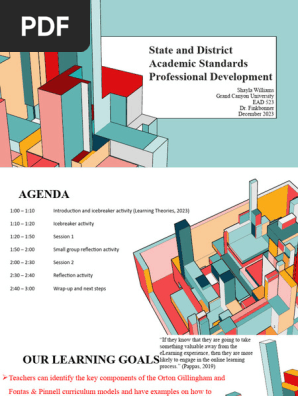 T2 - State and District Academic Standards Professional Development