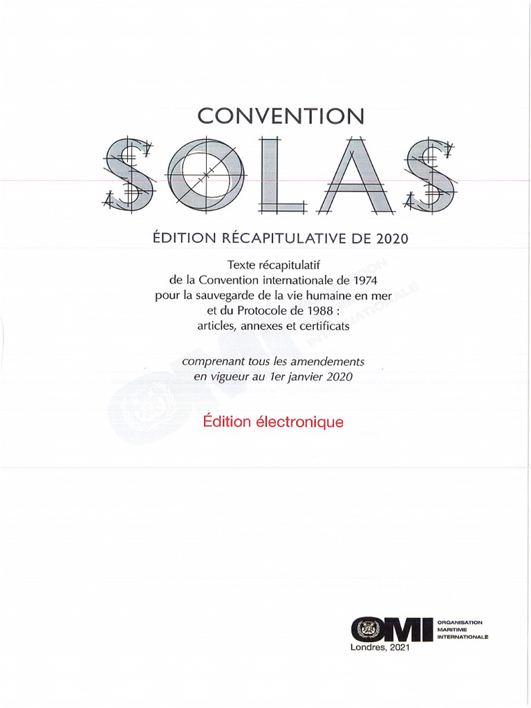 Solas 2020 | PDF