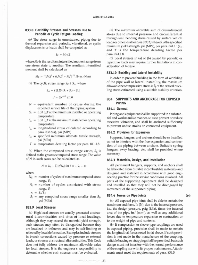 Asme b31 8 allow stress sa pdf strength of materials stress