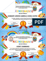 Reconocimiento 2do Grupo