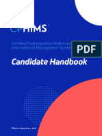 CPHIMS Candidate Handbook